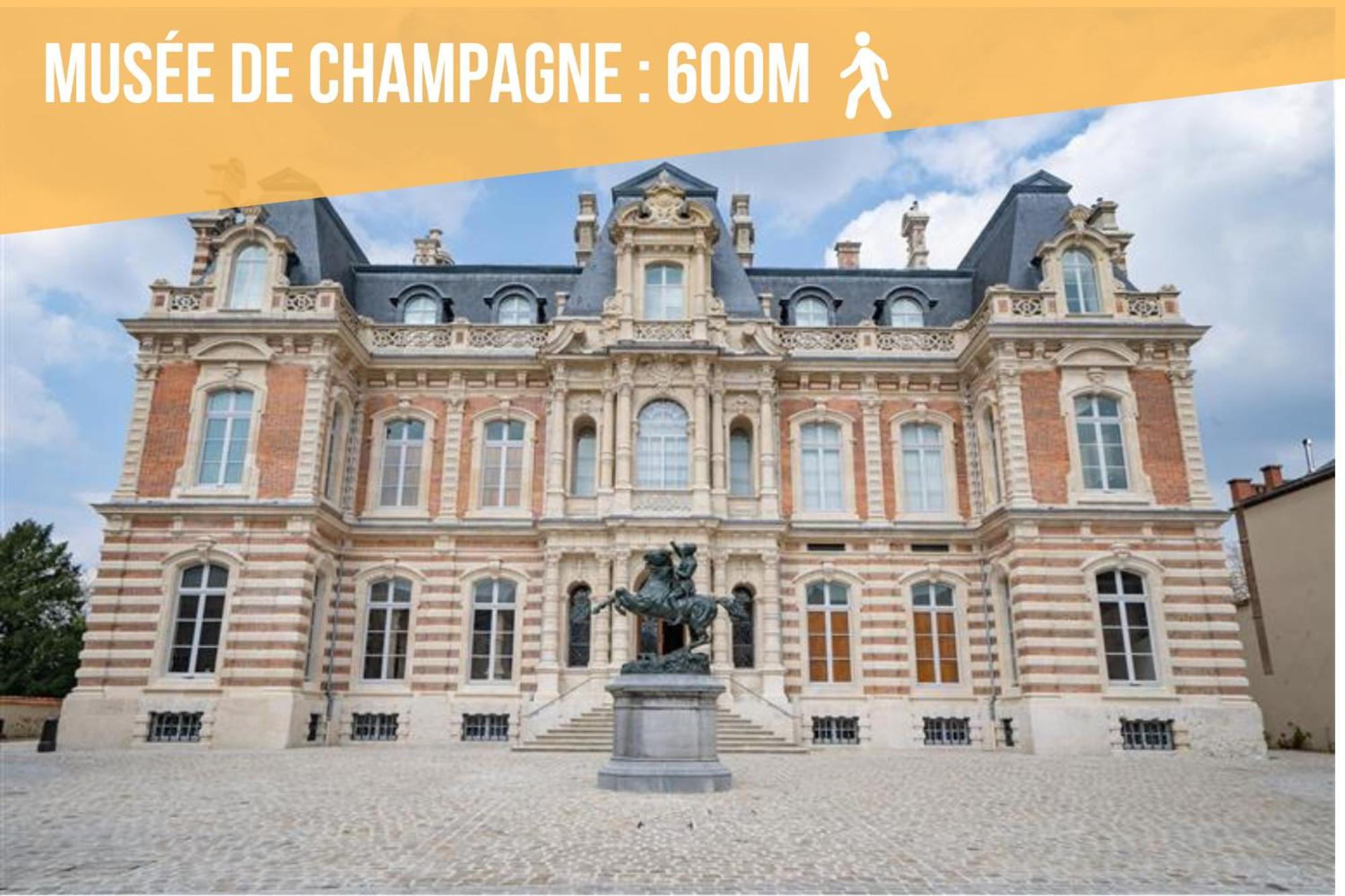 Gite Urbain - La Bulle De Champagne - Parking Epernay Luaran gambar